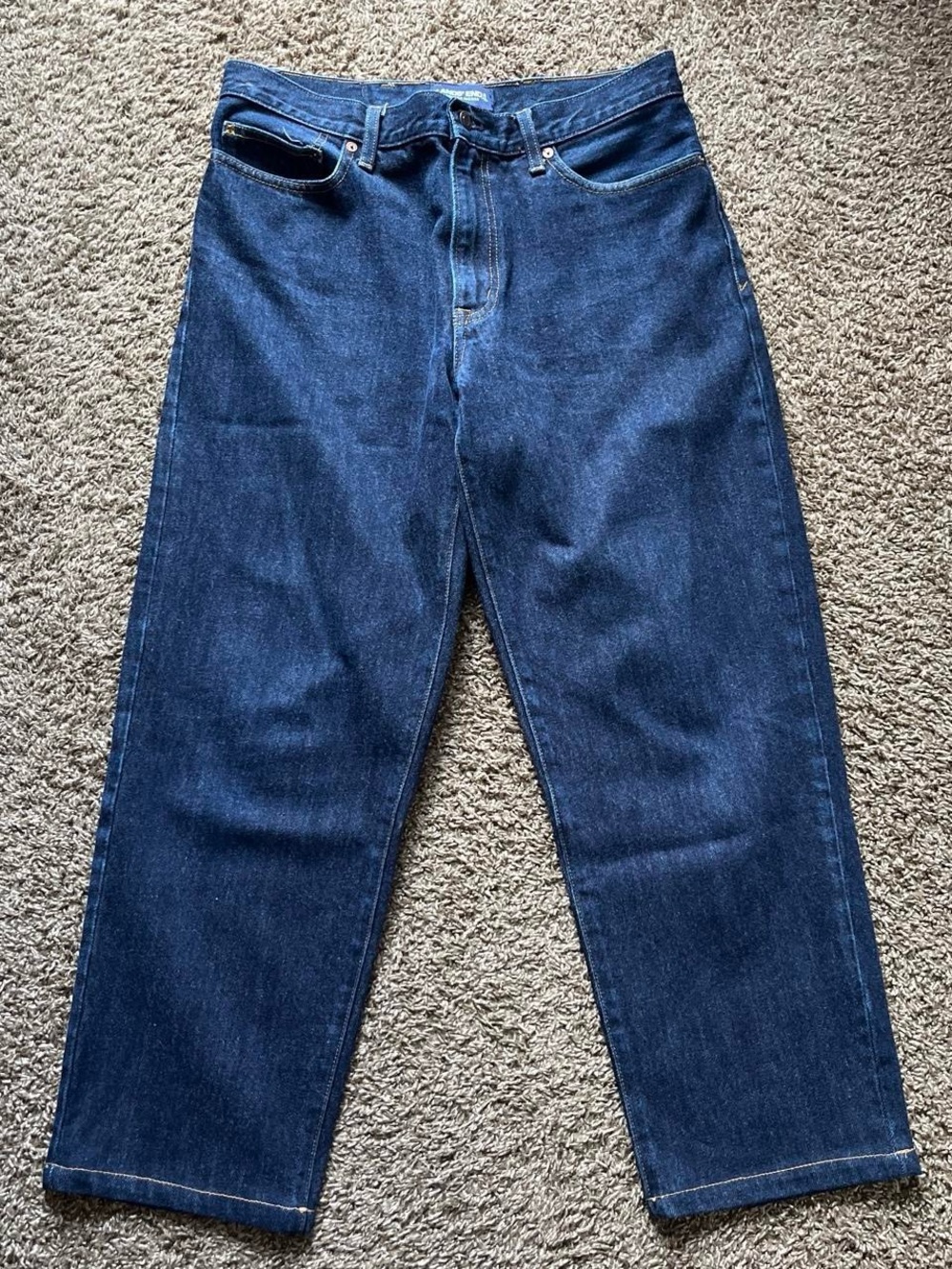 Men's Dark Blue Denim Jeans